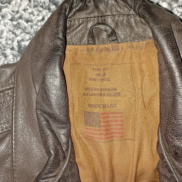 A-2 Leather Jacket - Aircrew